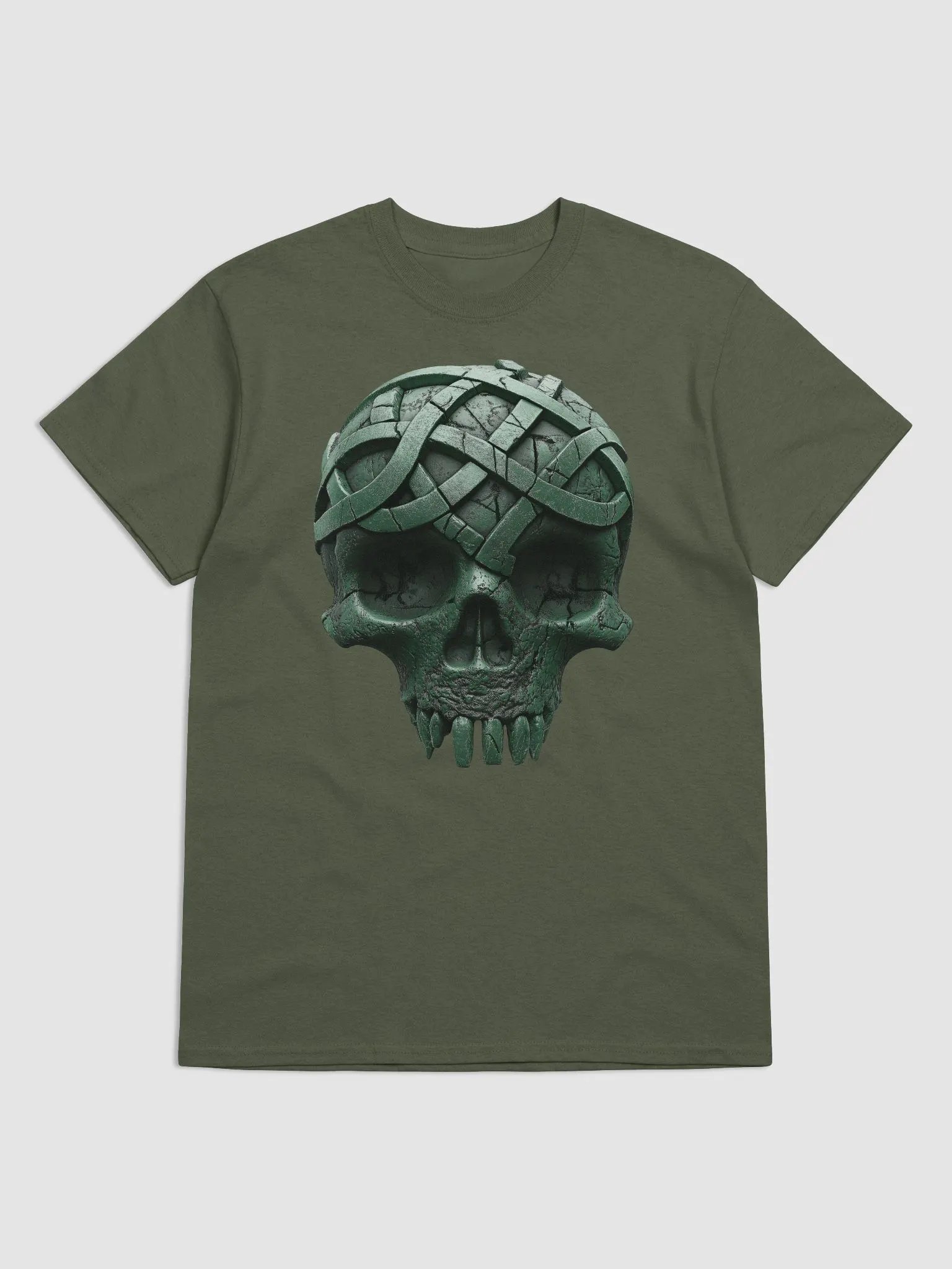 Celtic green skull #2 product image (13)