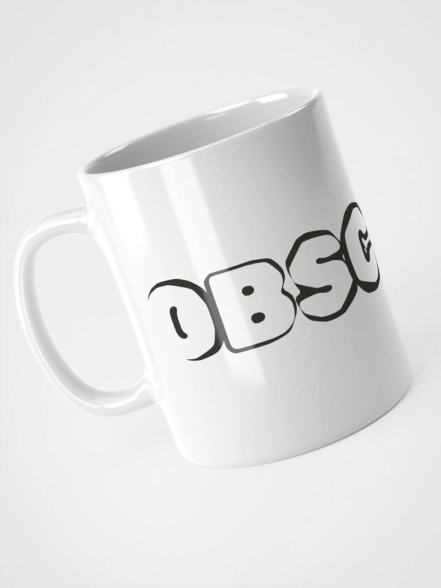 OBSCURAE White Glossy Mug product image (3)