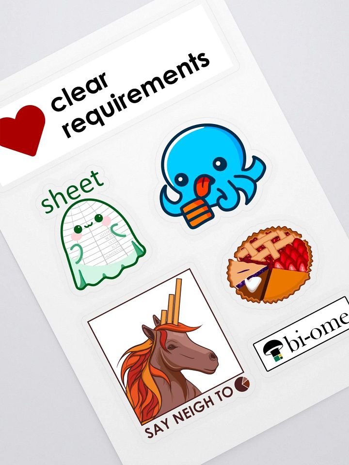 Sticker Sheet - Collection 1 product image (1)