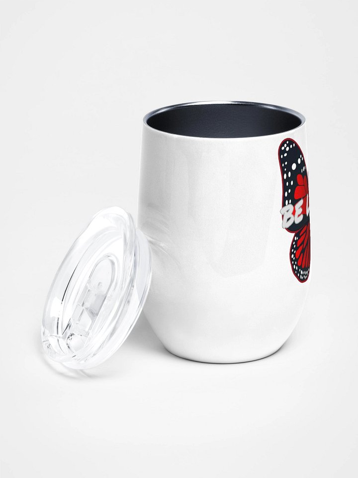 Be Lovely Butterfly Wine Tumbler product image (2)