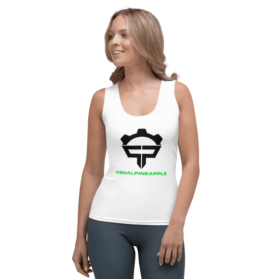 P3nAlPineapple - Women's White Tank Top product image (2)