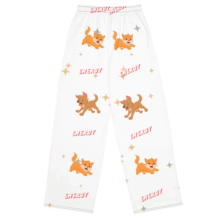 Energetic Pup Parade Wide-Leg Pants product image (2)
