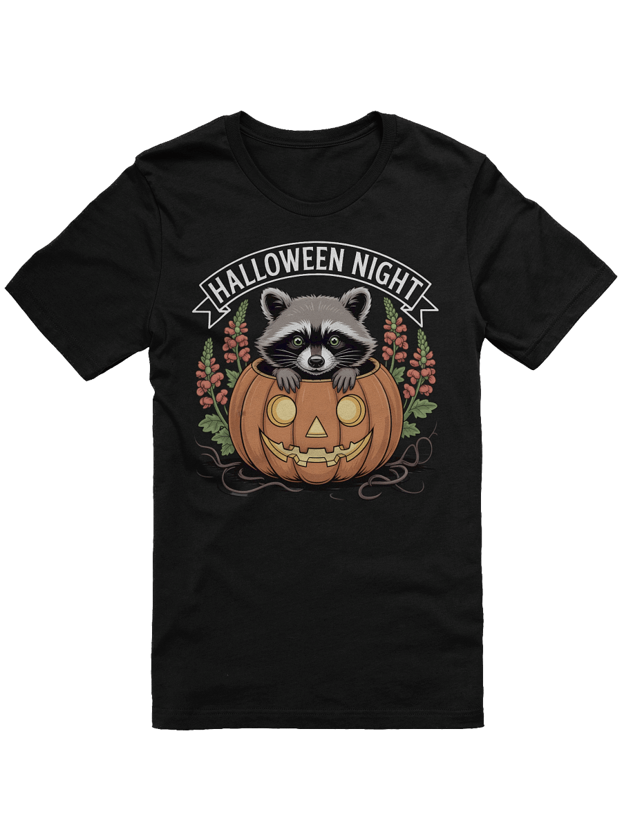 Raccoon Jack-O'-Lantern T-Shirt product image (2)