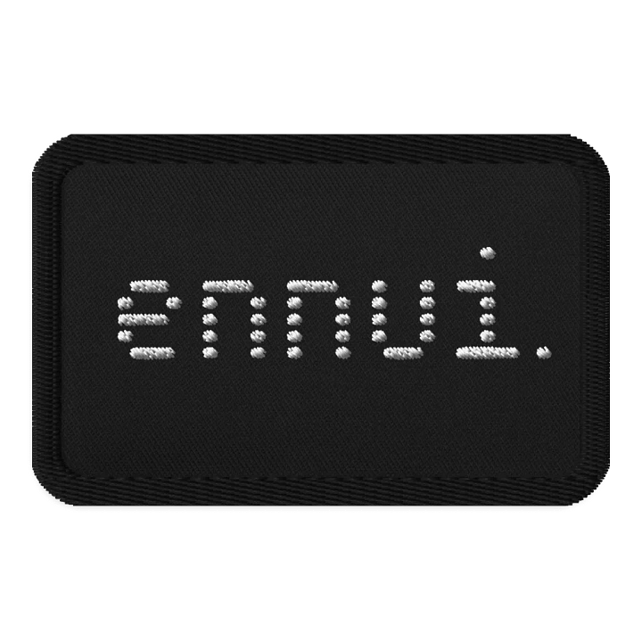 ennui. Patch product image (1)