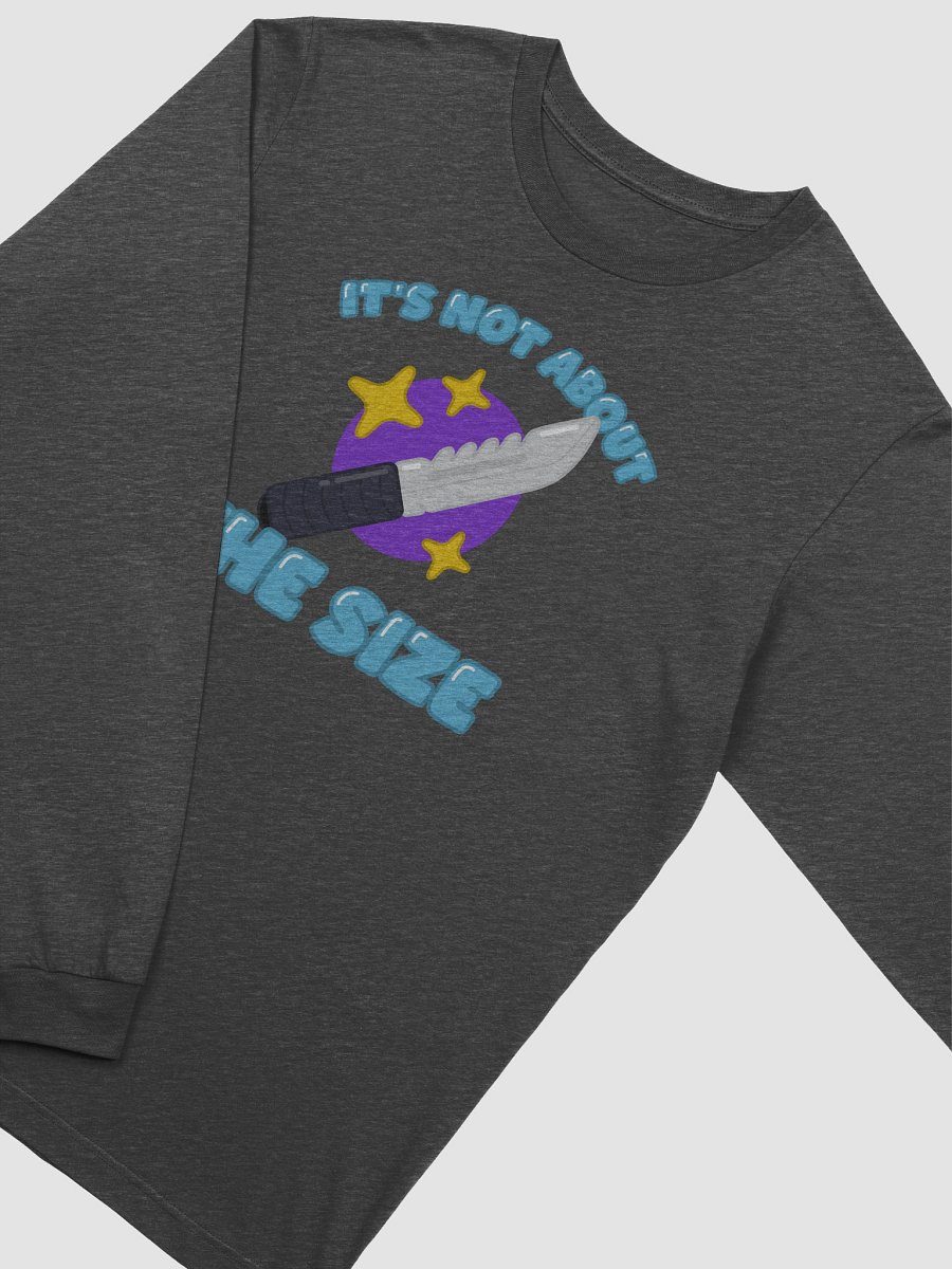 It's Not About the Size Long Sleeve Tee product image (22)