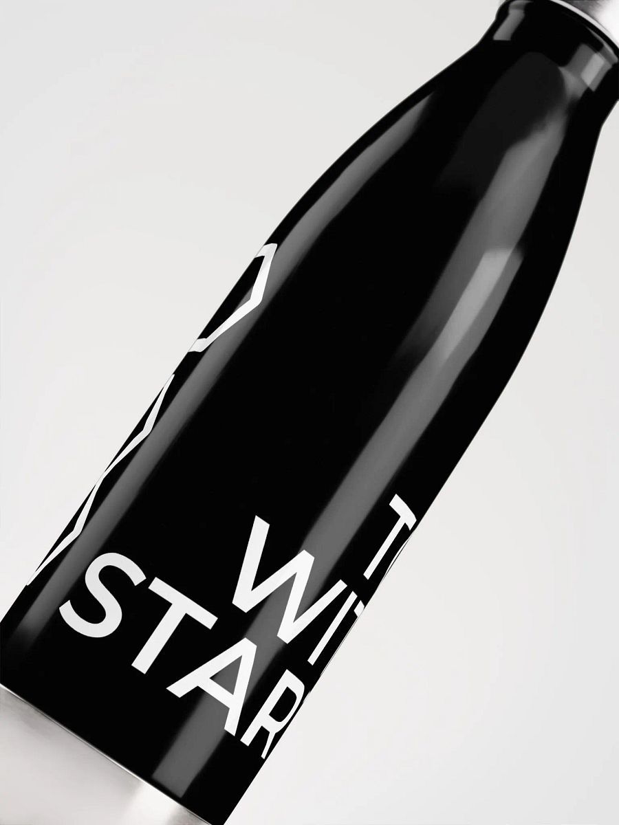 Stainless Steel Water Bottle Black product image (5)