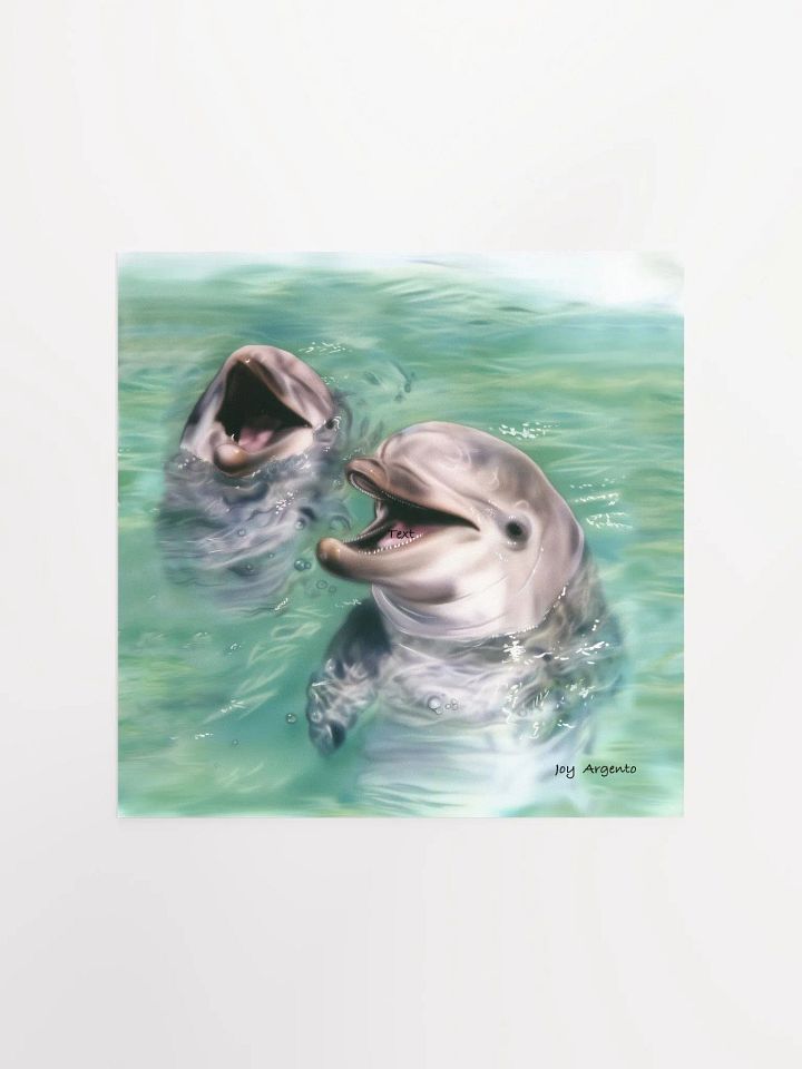 Dolphin Buddies Print product image (1)