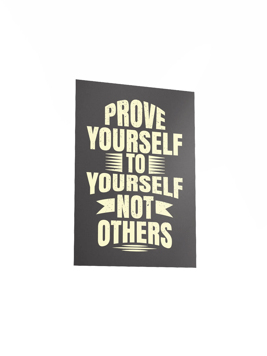 Poster: Prove yourself product image (3)