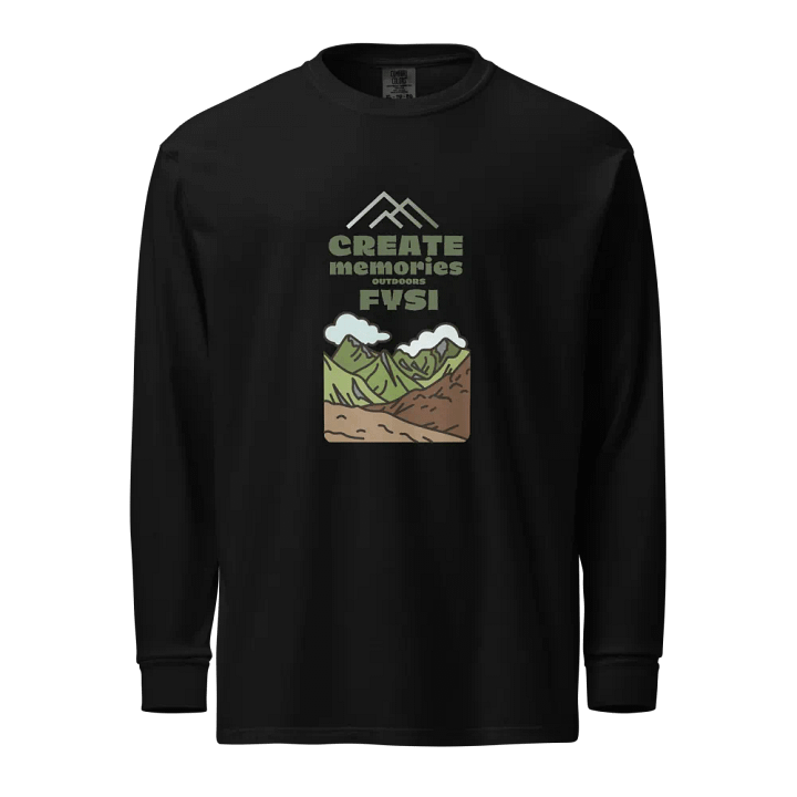 Memories Outdoors Organic Long Sleeve t-shirt product image (1)