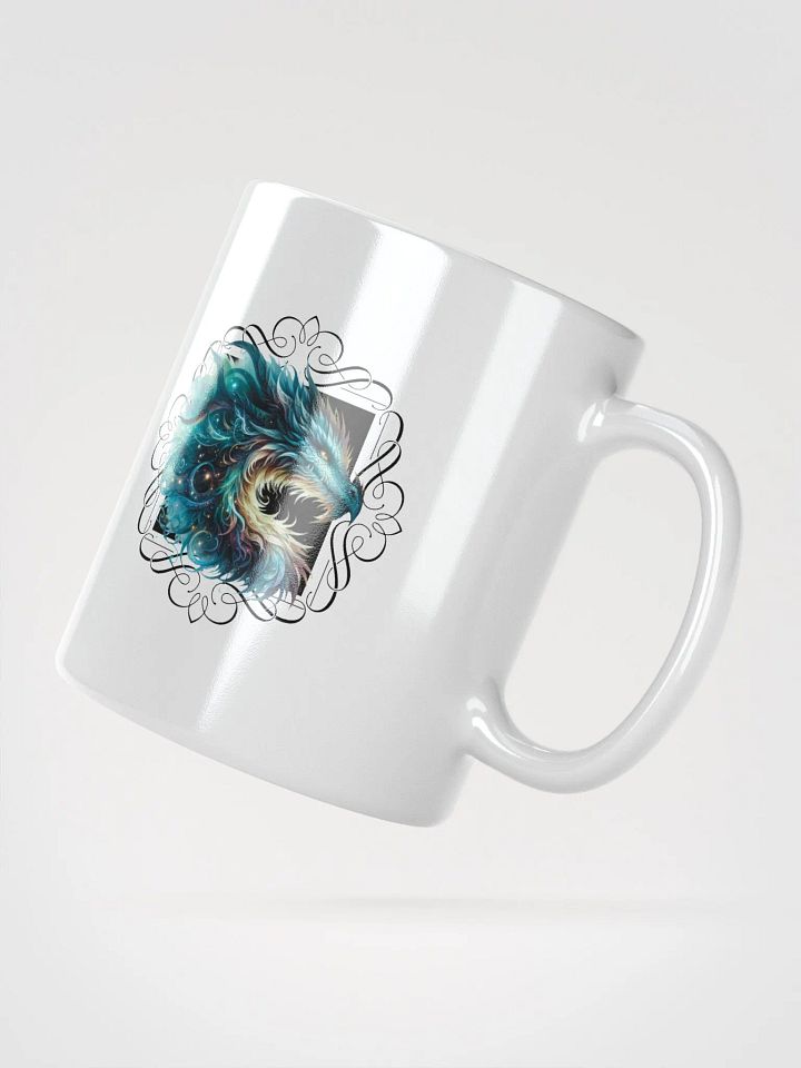 Ethereal Aqua Dragon Mug product image (1)