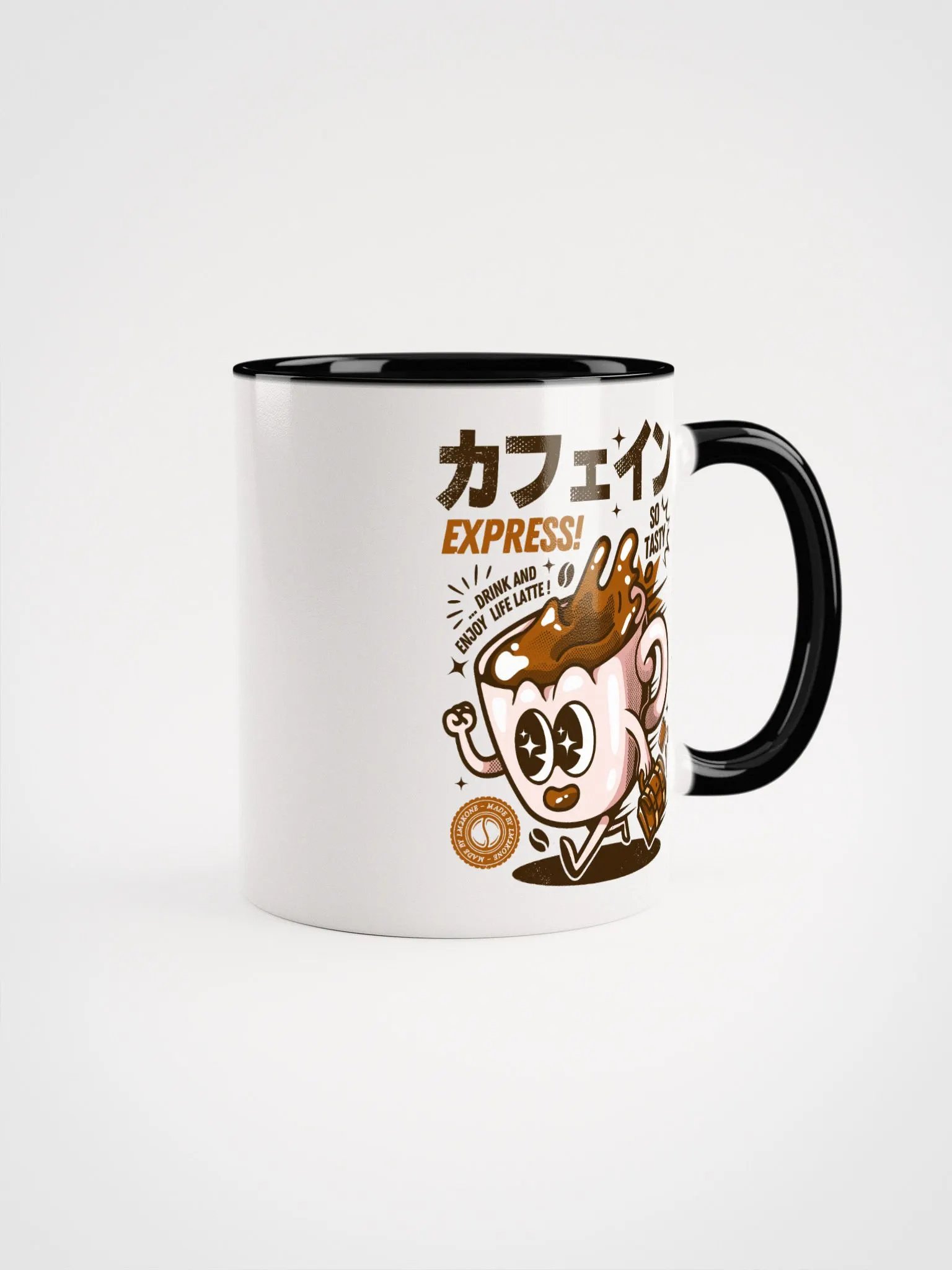 Morning Coffee Retro Cartoon Espress Mug product image (3)