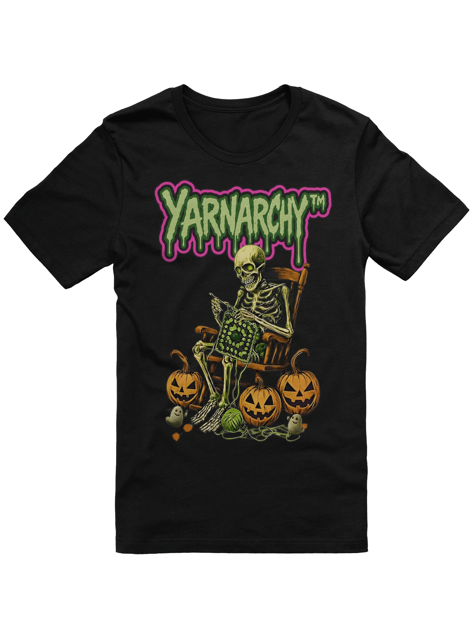 Yarnarchy™ Skeleton Stitcher Tee product image (1)