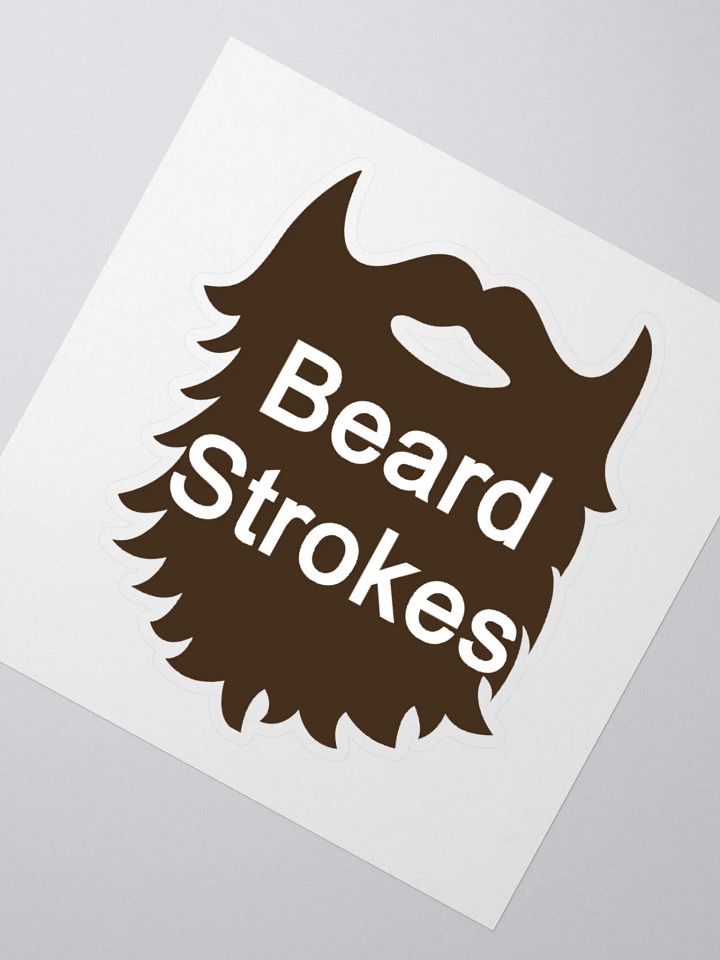 Beard Strokes Sticker product image (2)