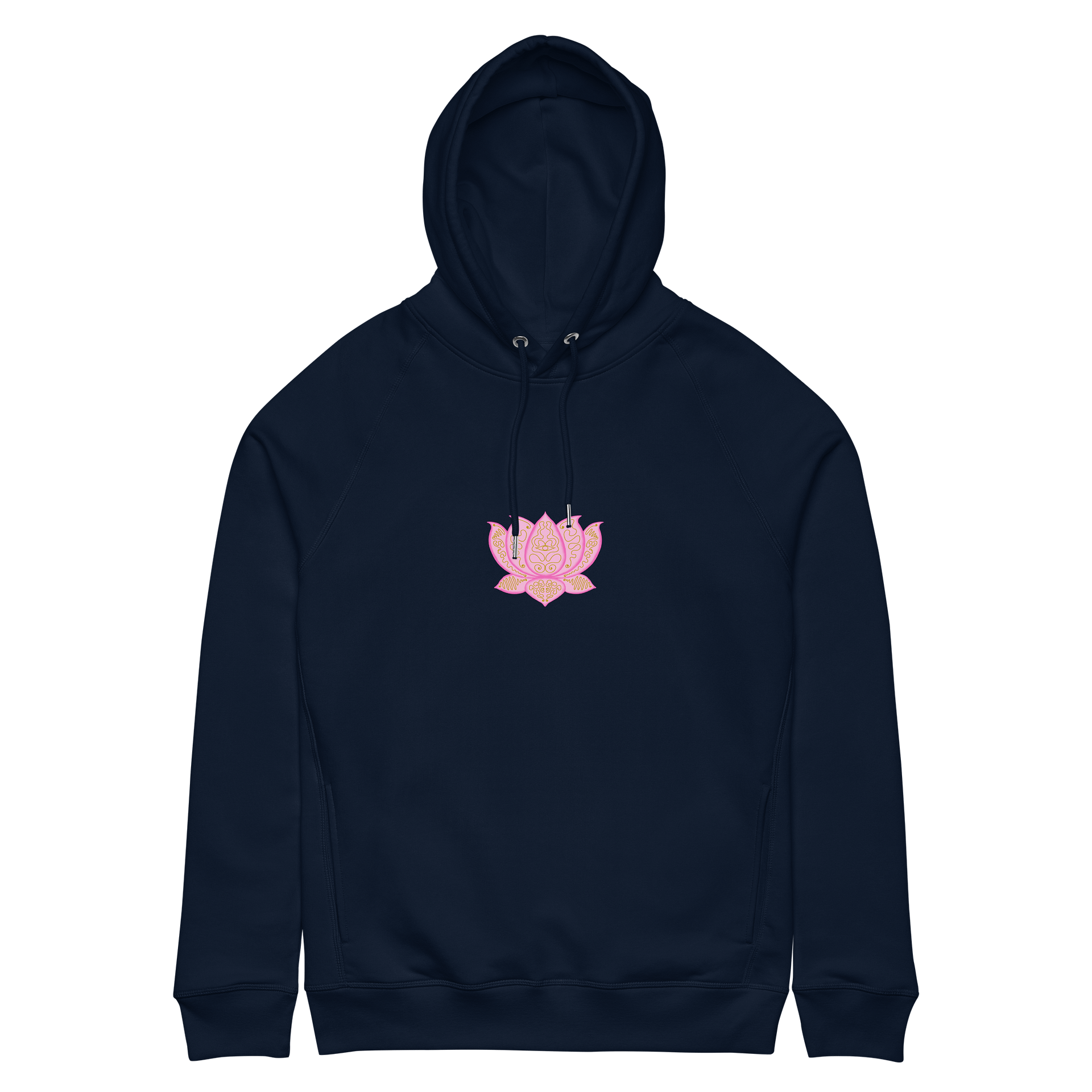 Golden Lotus Unisex Organic Hoodie product image (6)