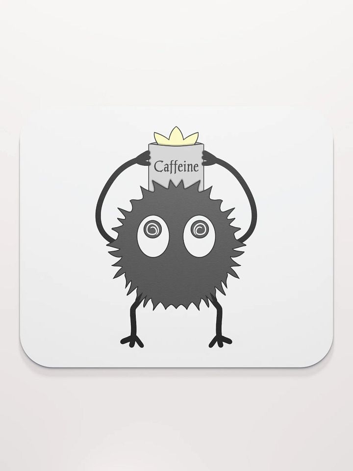 Caffeine Addicted Sootball | Mouse Pad product image (2)