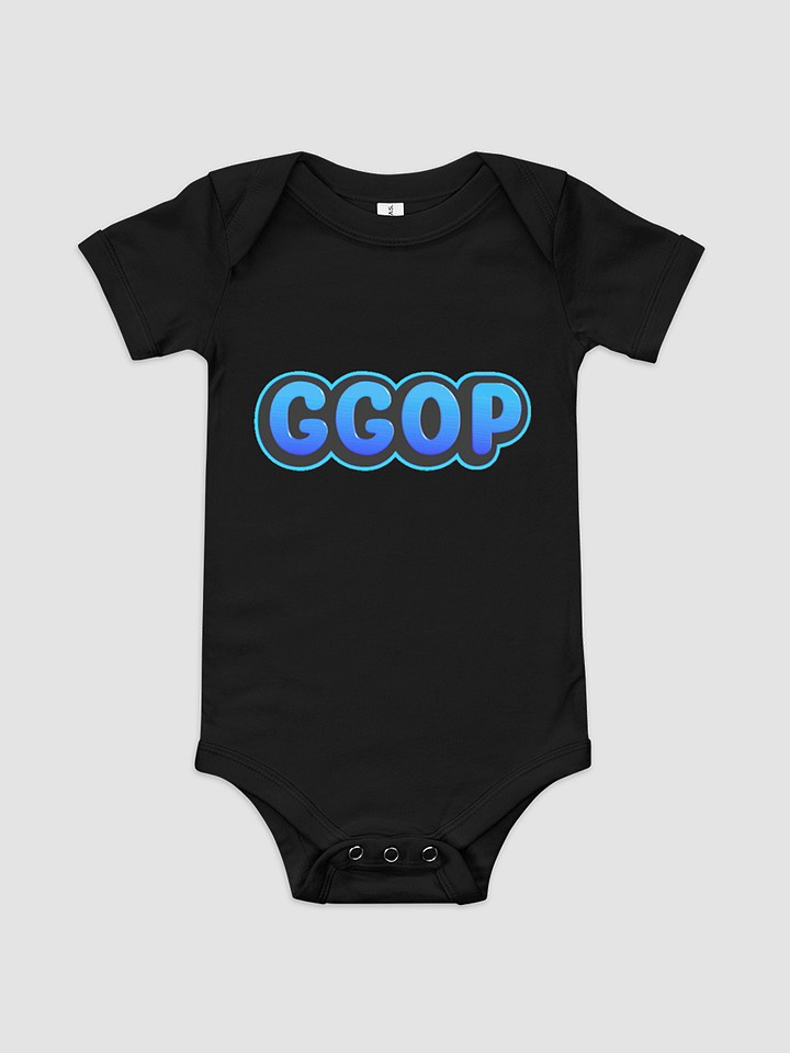 [GGOP] Bella+Canvas Baby Short Sleeve One Piece Bella+Canvas 100B product image (1)