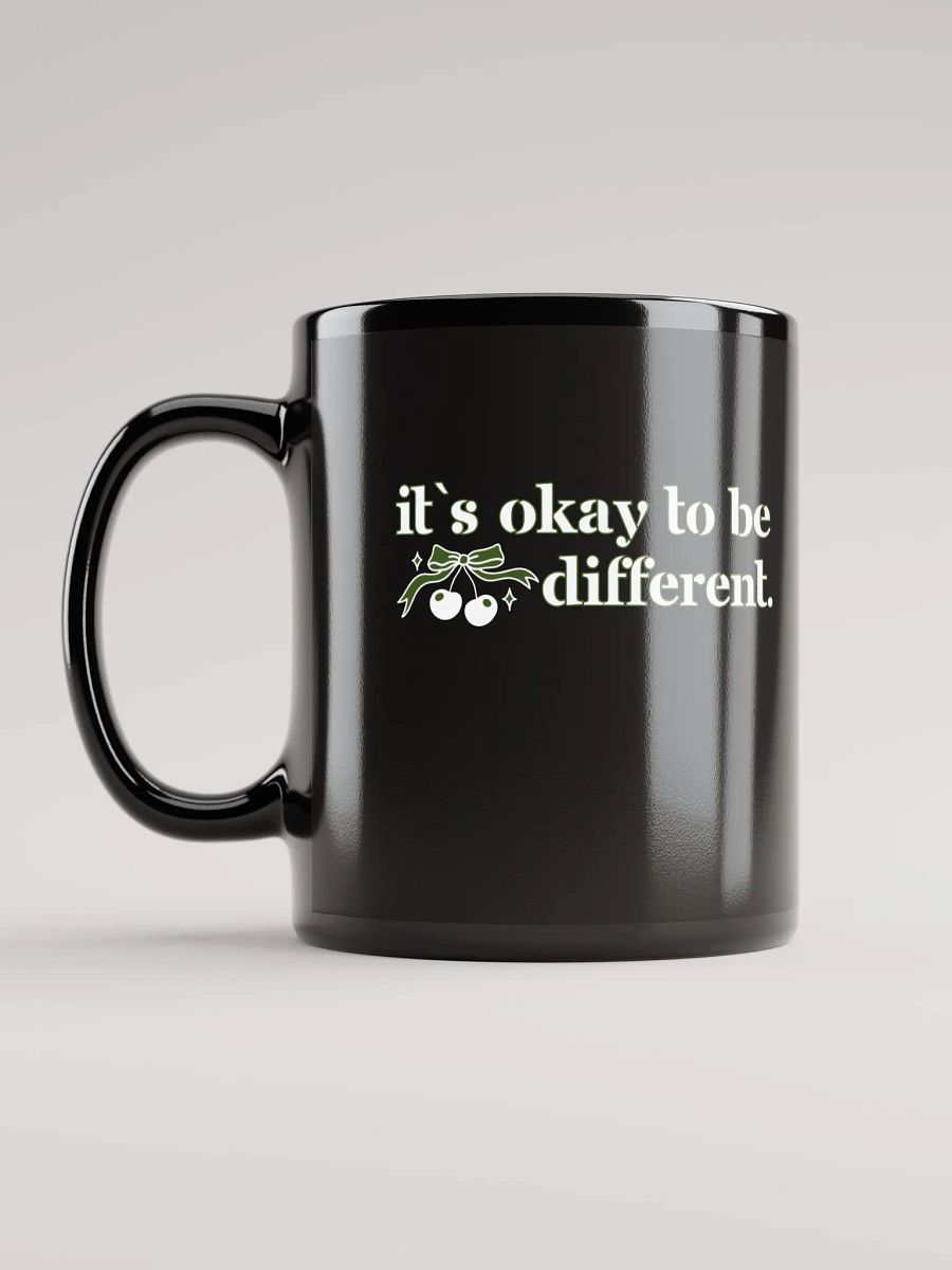 It`s Okay to Not Be Okay Black Glossy Mug product image (6)