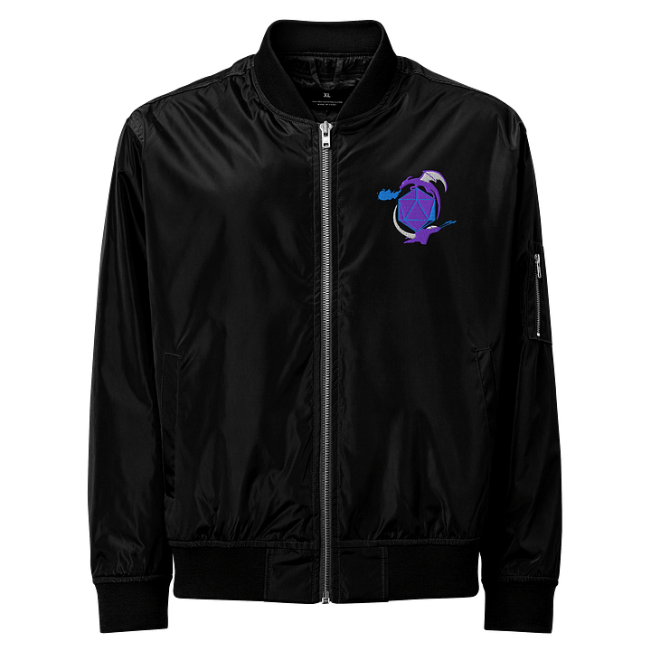 Embroidered Logo Bomber Jacket product image (1)