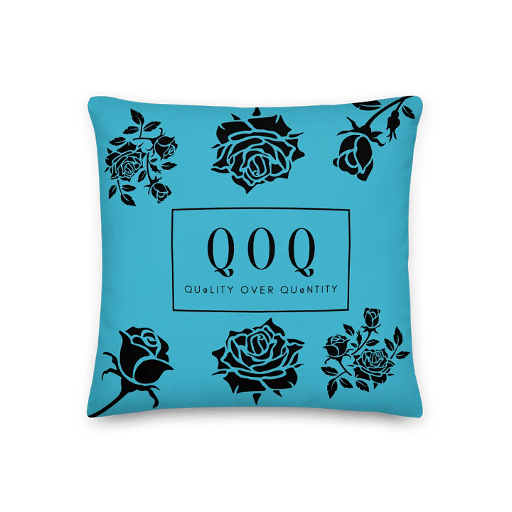 Rose Premium Pillow (Bright Summer Sky) product image (1)