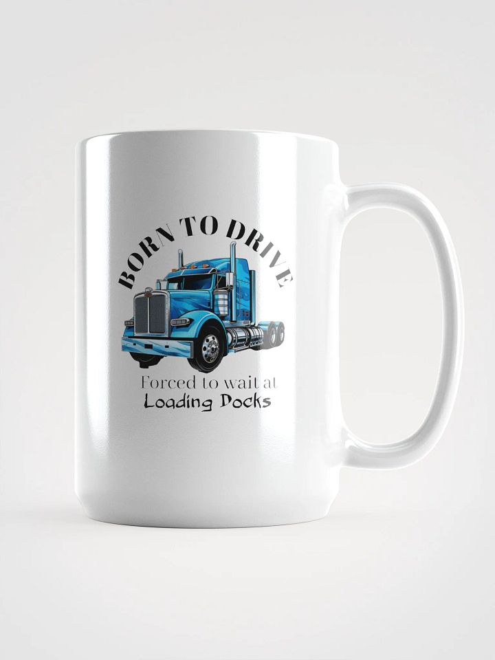 Sleek Blue Truckin' Mug product image (2)