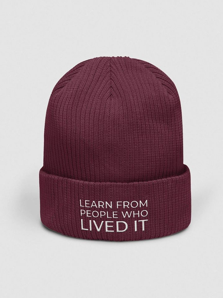 Organic Ribbed Knit Hat product image (1)