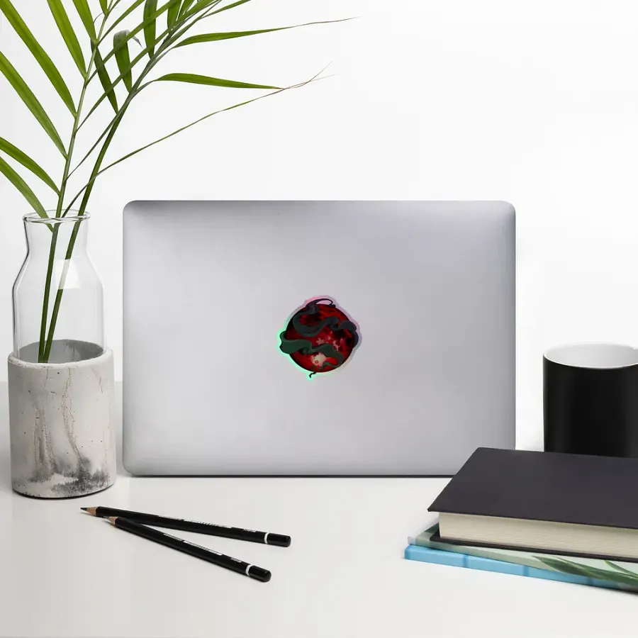 Blood moon sticker product image (14)
