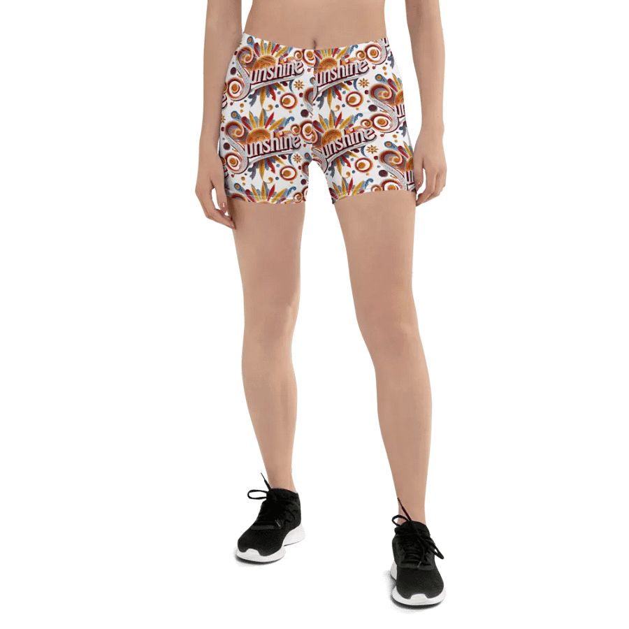 Sunshine Swirl All-Over Shorts product image (1)