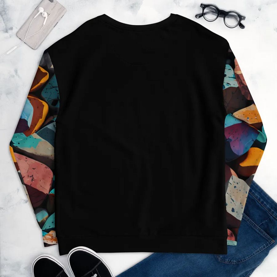 Multicolor Rocks Unisex Sweatshirt product image (9)