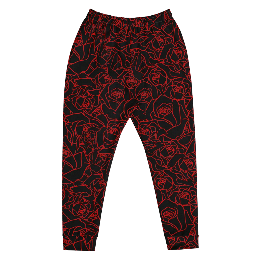 Loads of Roses · black-red joggers product image (9)
