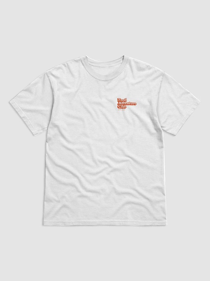 Food Adventure Club T-Shirt WHITE product image (1)