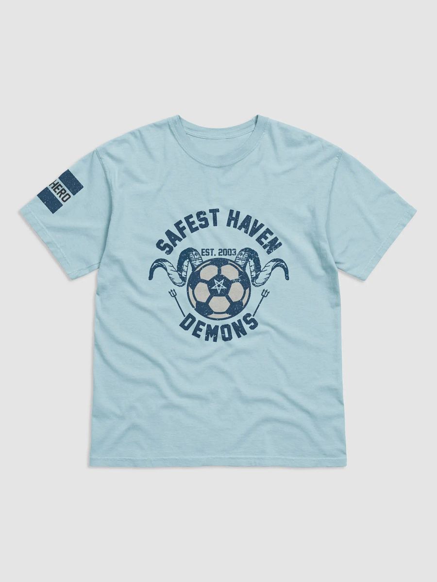 safest haven demons soccer club soft tee product image (1)