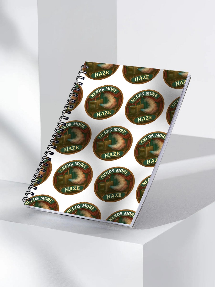 Theatrically Jerry: Vintage Style Needs More Haze Spiral Notebook product image (3)