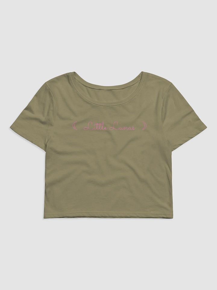 Little Lunas Cropped Tee - Pink product image (3)