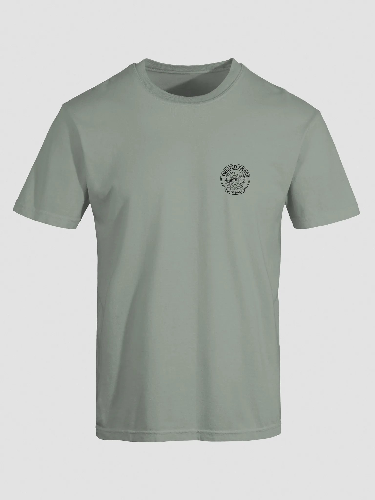 Twisted Snack Embroidered Logo Tee – Bite Back Edition product image (1)