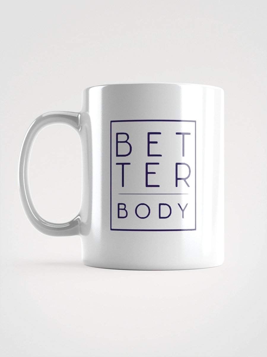 Better Body Black/Blue Logo Motivation Mug product image (17)