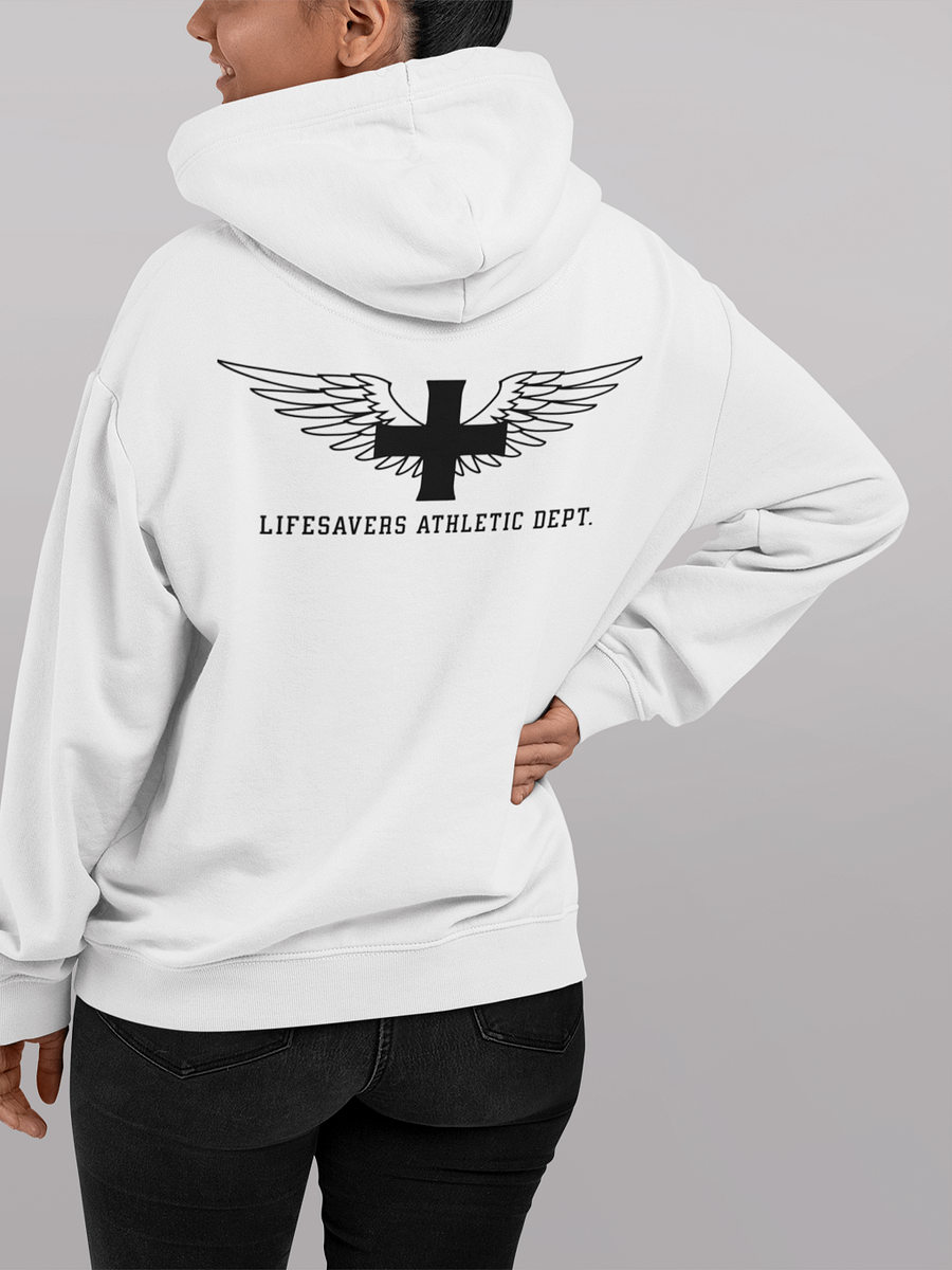 Bold "Healer" Winged Support Strategist Hoodie product image (3)