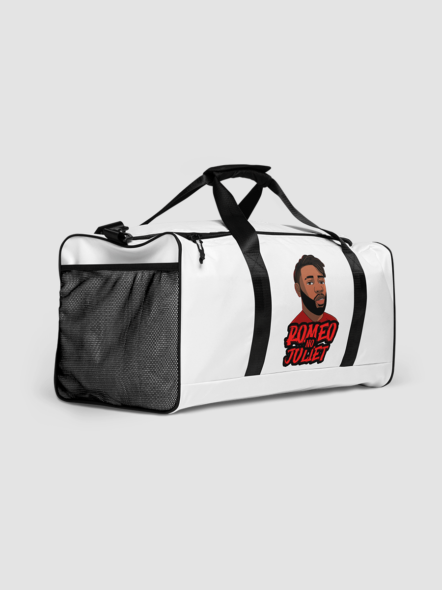 RNJ White All-Over Print Duffle Bag product image (4)