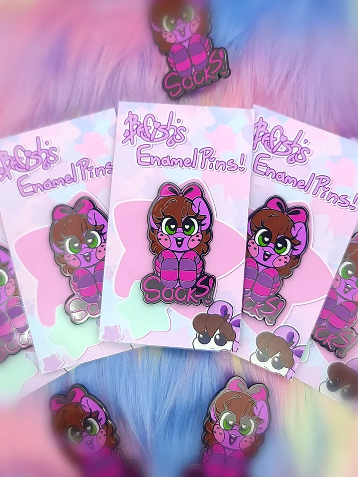Pony Socks | Enamel Pin product image (1)
