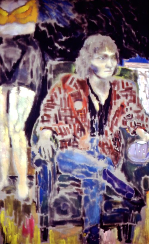 Carol Hausser (Bibler) (1987) on canvas (26" x 40") product image (1)