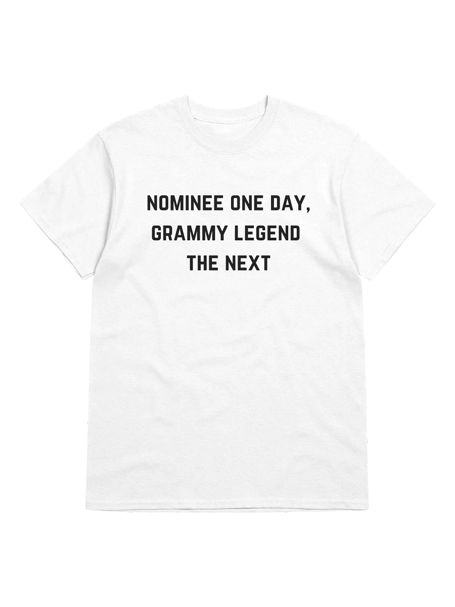Nominee One Day, Grammy Legend The Next Tee (White) product image (1)