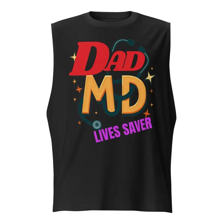 Dad MD Life Saver Muscle Tank product image (1)