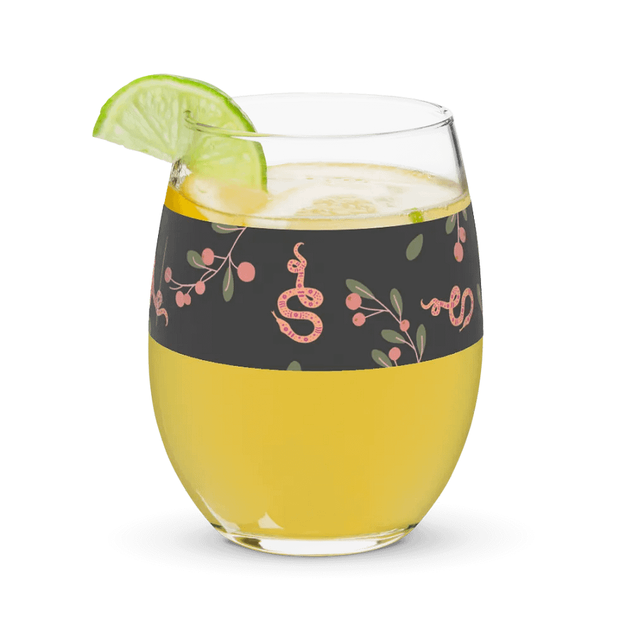 Foliage Fantasy Stemless Wine Glass product image (12)