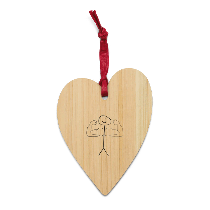 Bulked Up Vibes Wooden Ornaments product image (2)