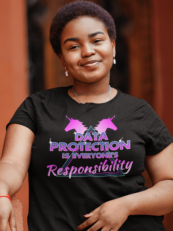Data Protection unisex supersoft t-shirt product image (1)