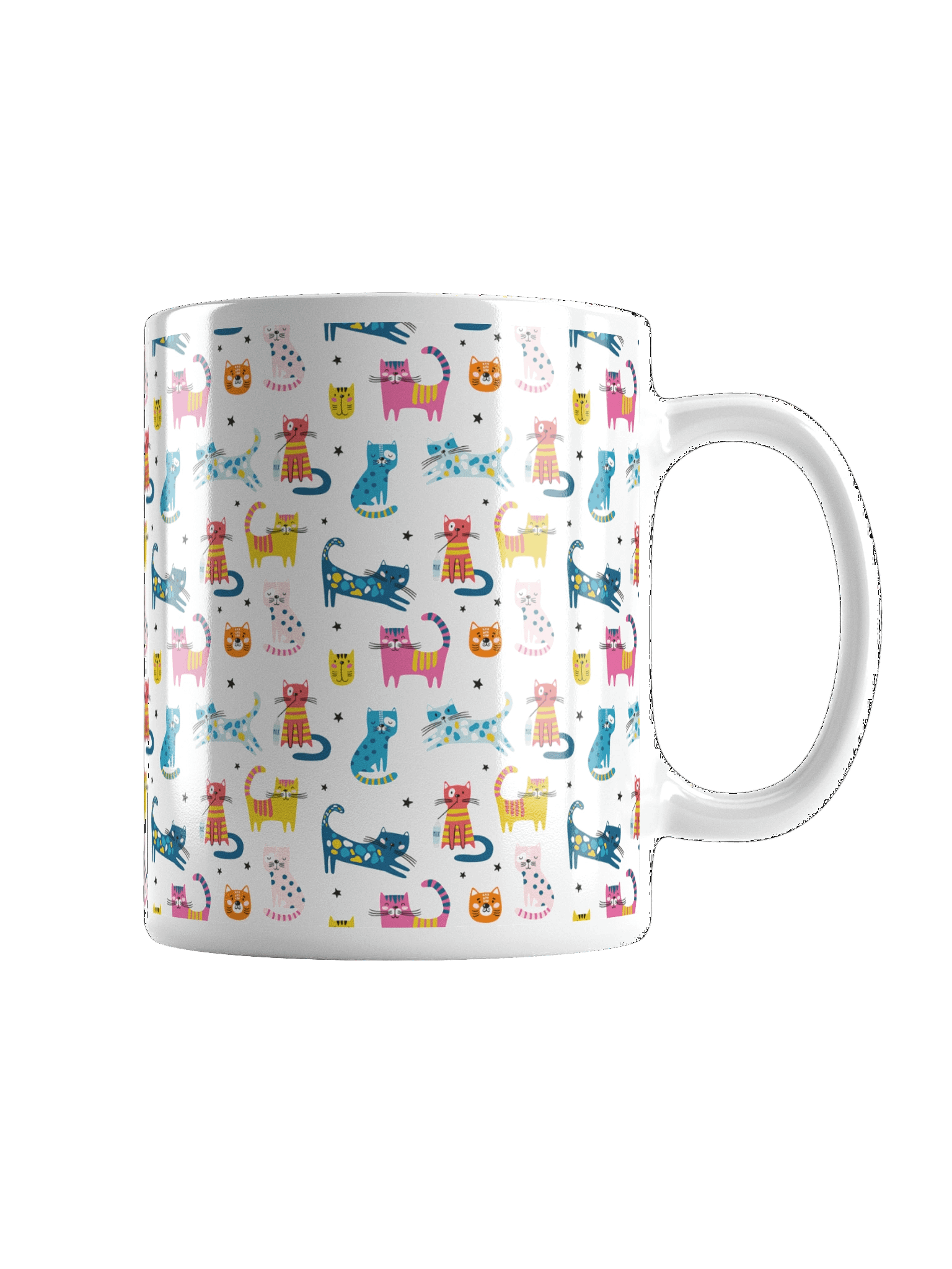 Street Cats | White Glossy Mug product image (1)