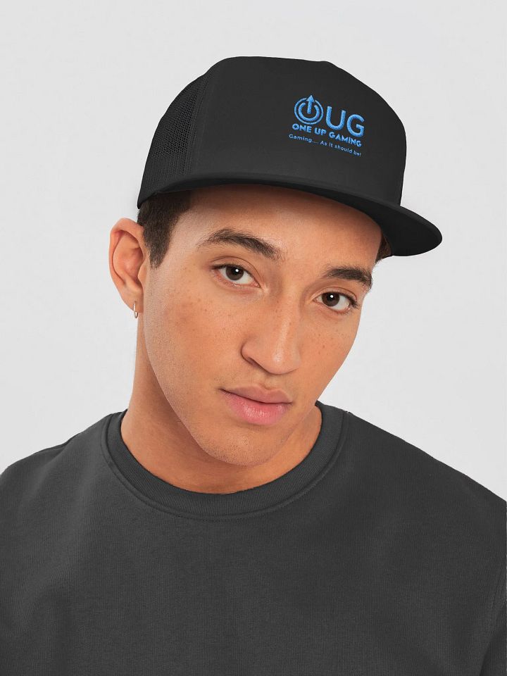 OUG Logo Blue Trucker Hat product image (1)