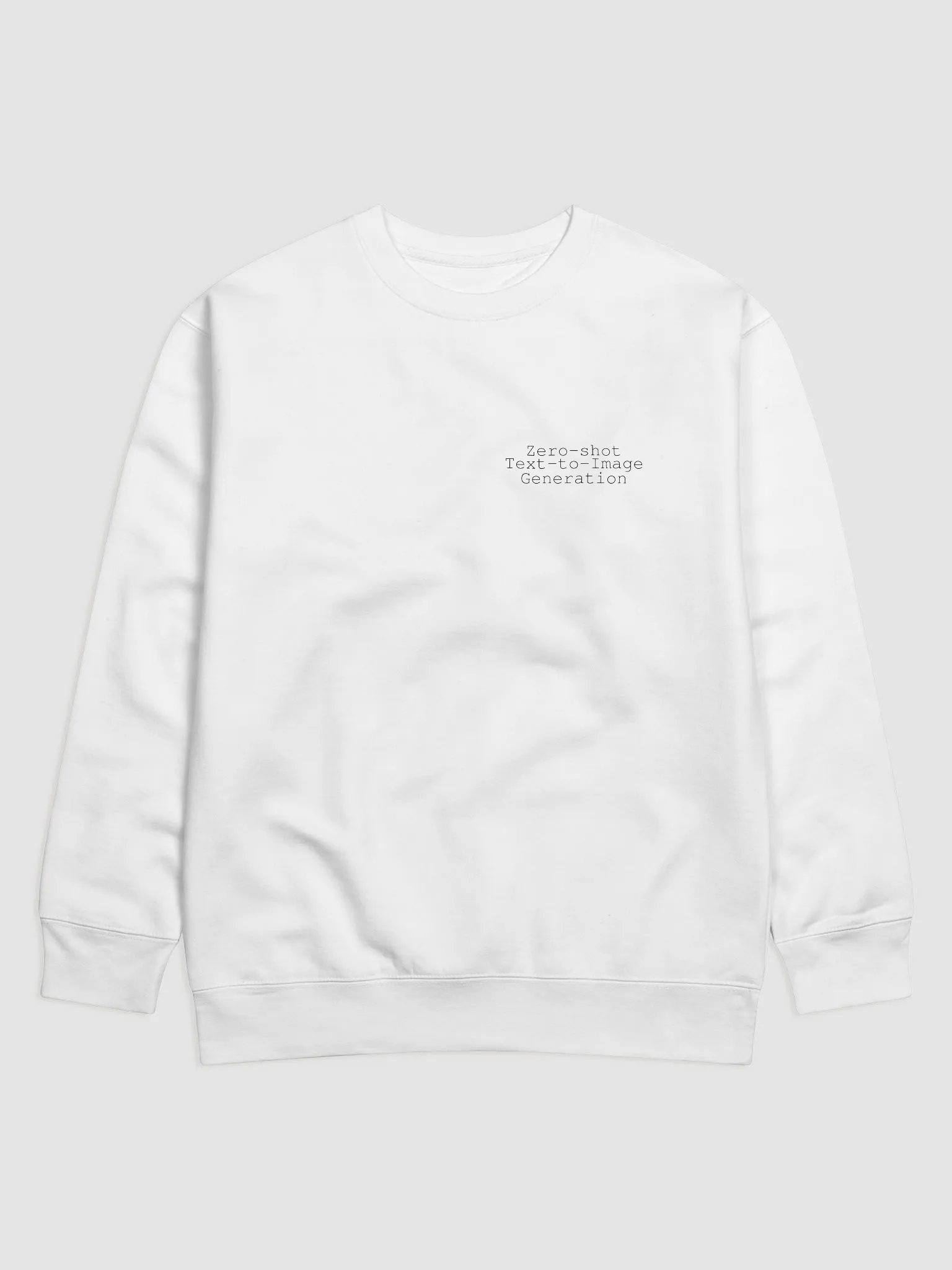 Zero-shot Text-to-Image Generation Sweatshirt product image (1)