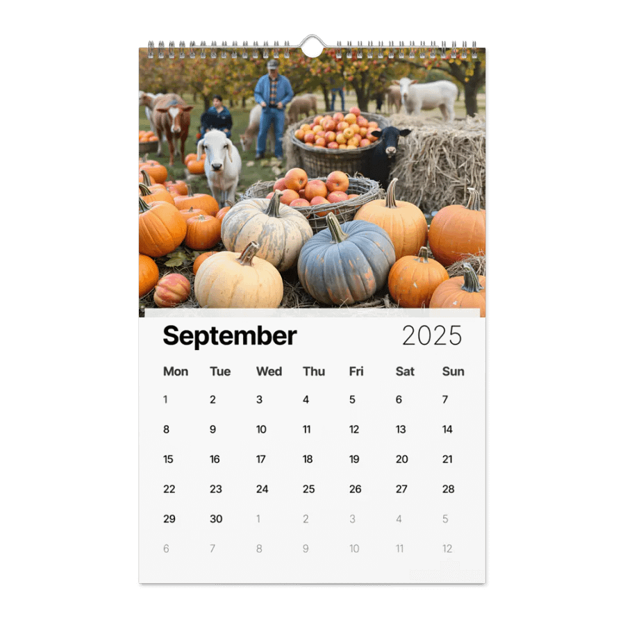 Seasons of 2025 Wall Calendar product image (9)