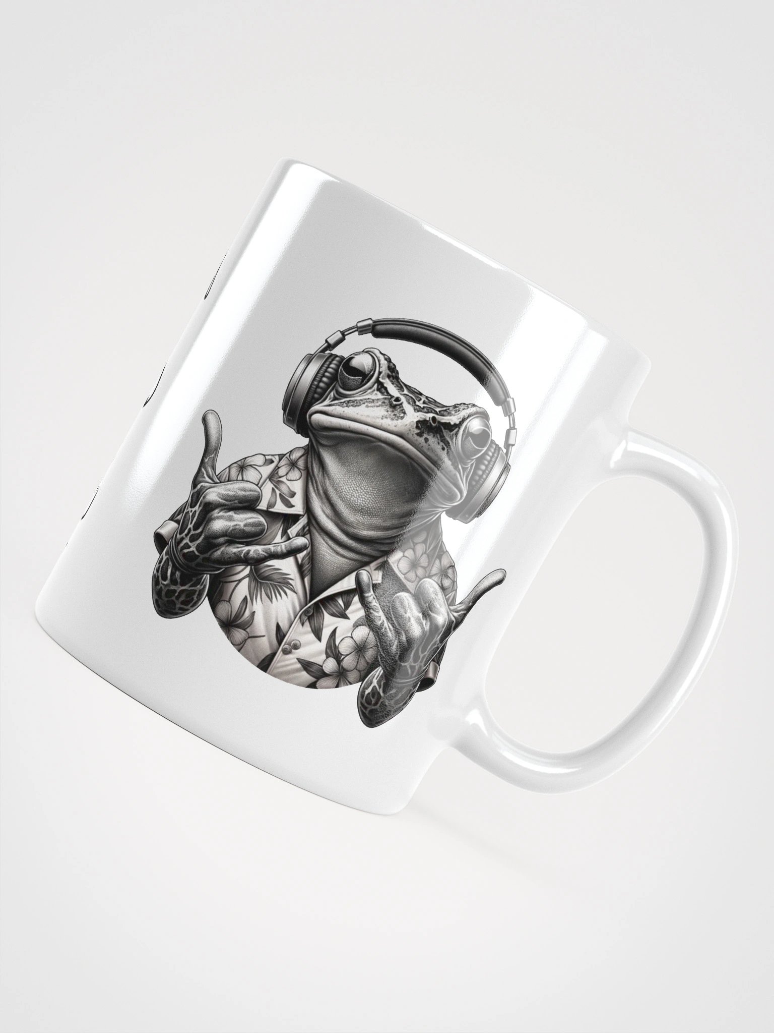 The HomeFrog Signature Mug Glossy White product image (14)