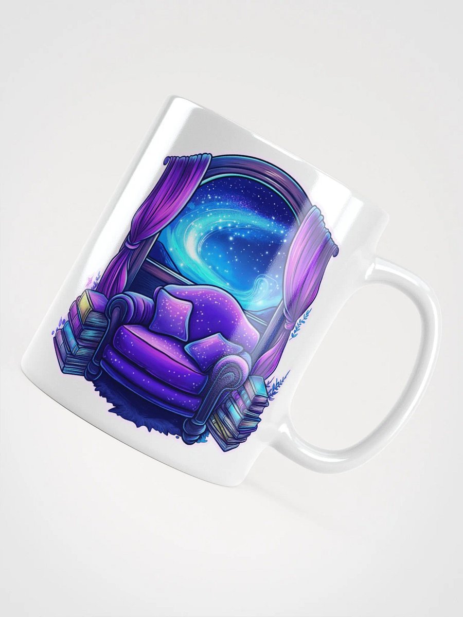Starlit Reading Nook White Mug product image (12)